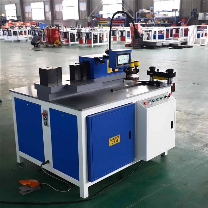 3-in-1 Busbar Processing Machine Bus Bar Bending Cutting Punching Equipment 3-in-1 Busbar Processing Machine Bus Bar Bending Cutting Punching Equipment